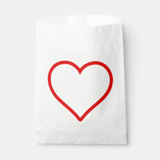 Love - Heart Favour Bag