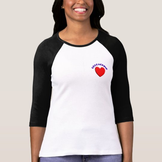 Love (heart) geocaching T-Shirt