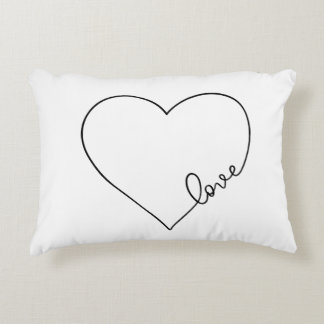 -Love-Heart-HandLettered Decorative Cushion