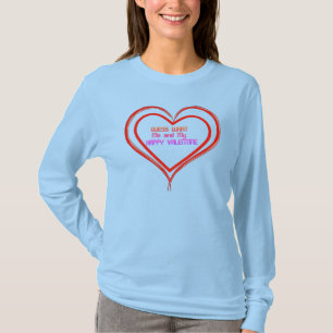 Love Heart HAPPY Valentine’s DAY   T-Shirt