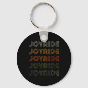 Love Heart Joyride Tee Grunge Vintage Style Black Key Ring