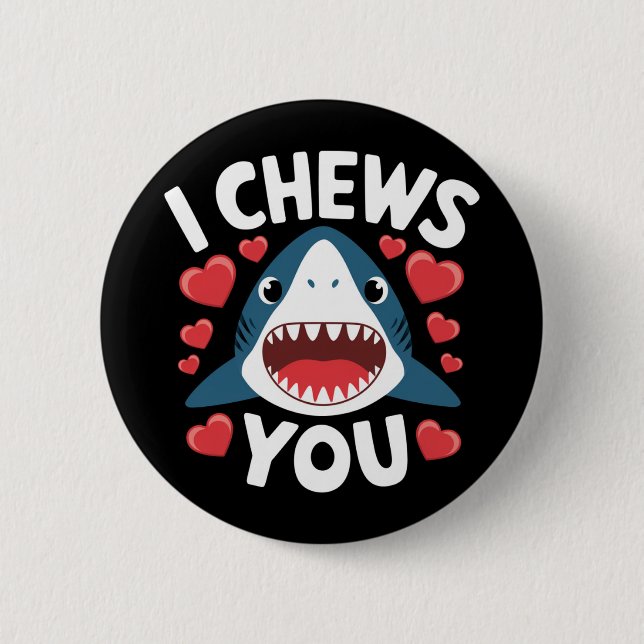 Love Heart Leopard Cute Valentine's Day  6 Cm Round Badge (Front)