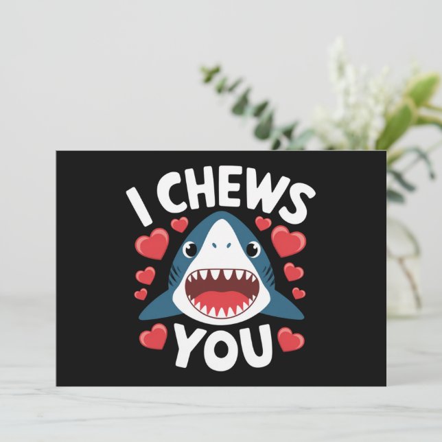 Love Heart Leopard Cute Valentine's Day  Holiday Card (Standing Front)