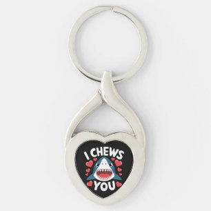 Love Heart Leopard Cute Valentine's Day Key Ring