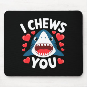 Love Heart Leopard Cute Valentines Day T Shirt  Mouse Mat