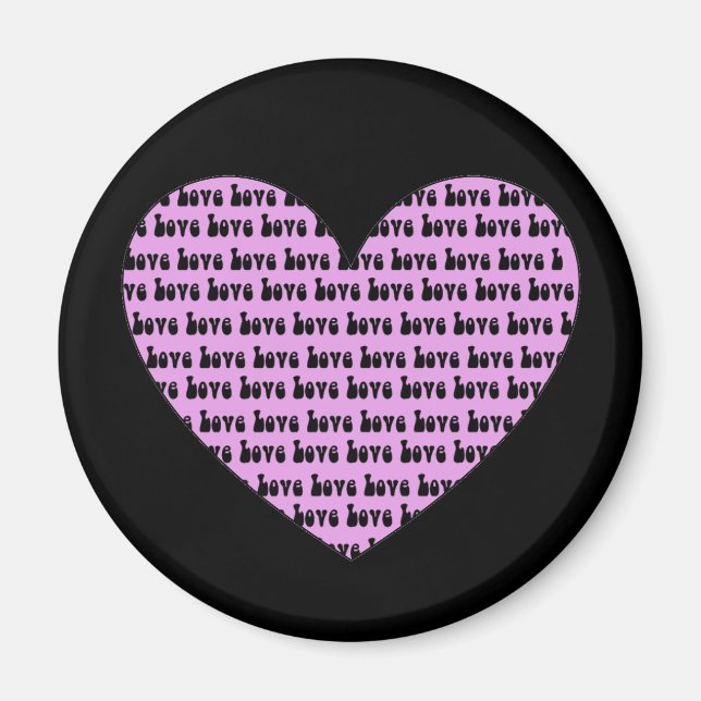 Love Heart Magnet (Front)