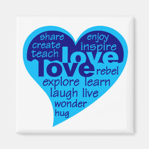 Love Heart magnet