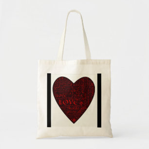 Love Heart Meanings Tote Bag