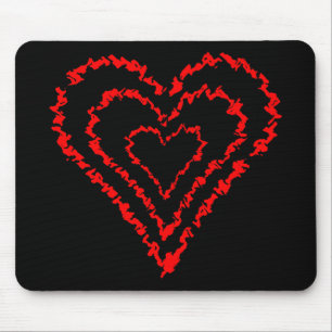 Love Heart Mouse Mat