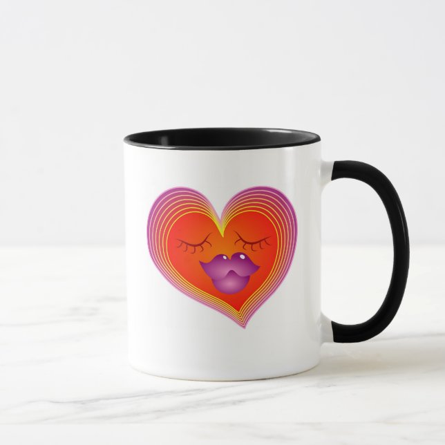 Love Heart Mug (Right)