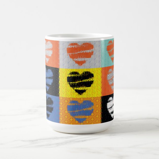 Love Heart Mugs (Center)