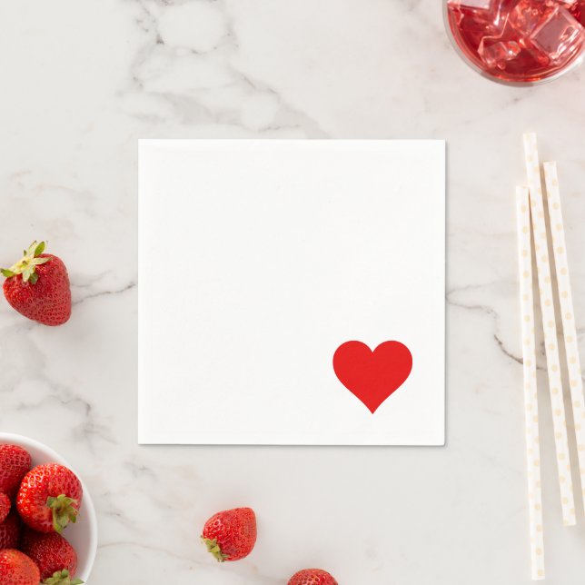 Love - Heart Napkins (Insitu)