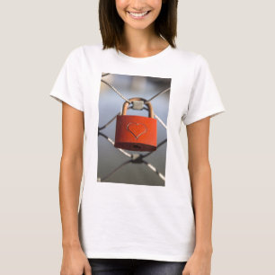 Love Heart Padlock T-Shirt