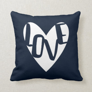 LOVE  heart pillow