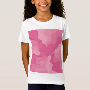 Love Heart - Pink T-Shirt