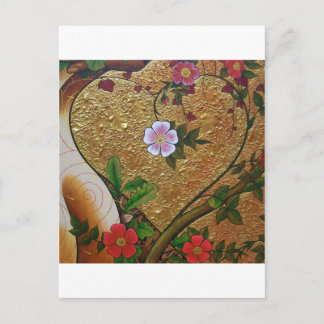 Love Heart Postcard