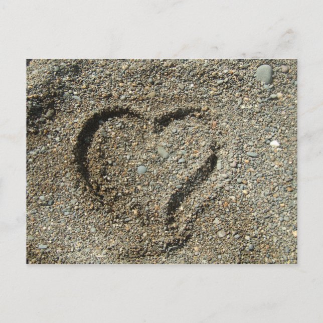 Love Heart Postcard (Front)