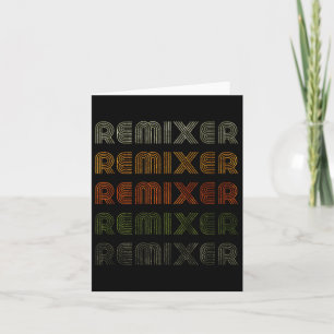 Love Heart Remixer Tee Grunge Vintage Style Black Card