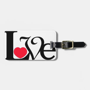 Love Heart Say Baggage Tag