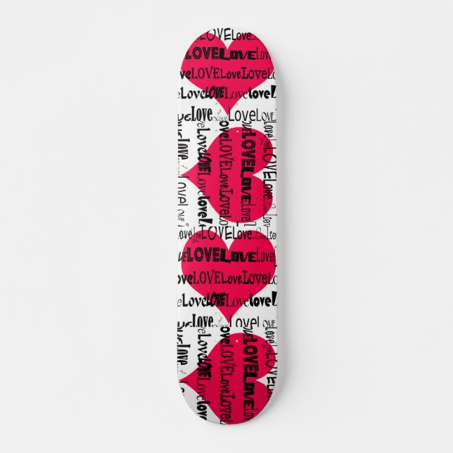 Love Heart Skateboard (Front)