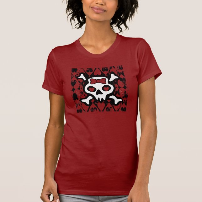 Love Heart Skull T-Shirt (Front)