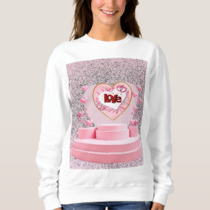 Love heart  sweatshirt