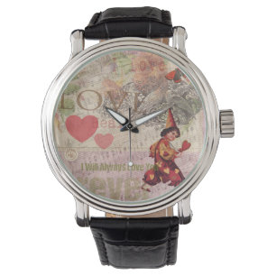 Love Heart Sweetheart Valentine Cherub Watch