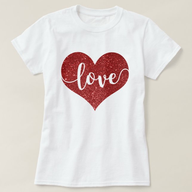 Love - Heart T-Shirt (Design Front)