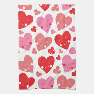 Love Heart Tea Towel