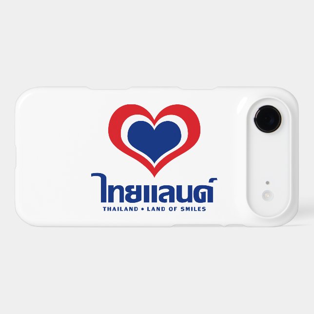 Love [Heart] Thailand ♦ Thai Language Script ♦ (Back (Horizontal))