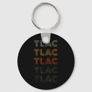 Love Heart Tlac Tee Grunge Vintage Style Black Tla Key Ring