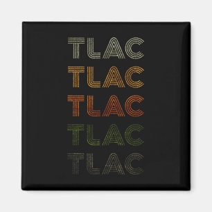 Love Heart Tlac Tee Grunge Vintage Style Black Tla Magnet
