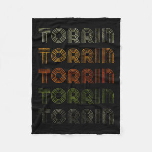 Love Heart Torrin Tee Grunge Vintage Style Black Fleece Blanket