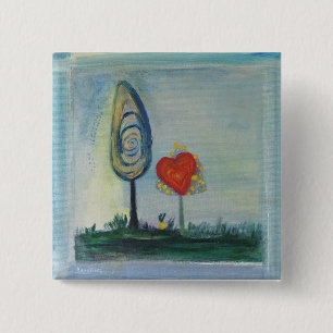 Love, Heart, Valentine Badge