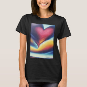 Love Heart Valentine's Day Couple Romantic T-Shirt