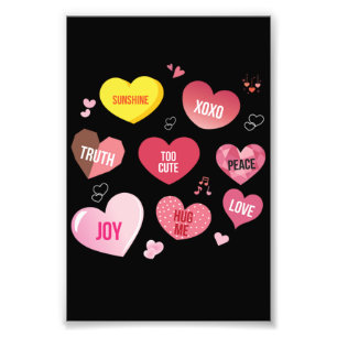 Love Heart Valentines Day Love Photo Print