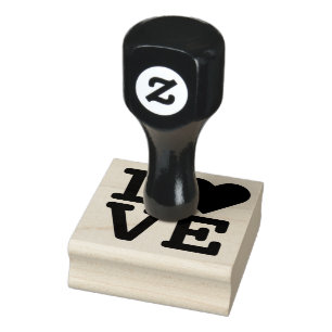 Love Heart Wedding Valentines Day DIY Art Craft Rubber Stamp