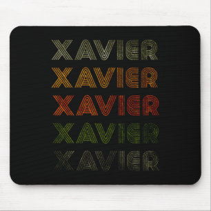 Love Heart Xavier Tee Grunge_vintage Style Black X Mouse Mat