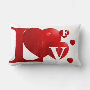 LOVE Hearts American MoJo Pillow