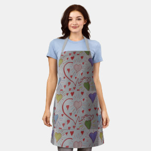 Love Hearts Apron