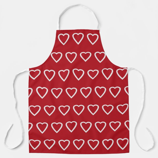 Love Hearts Apron (Front)