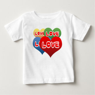 Love Hearts Baby T-Shirt