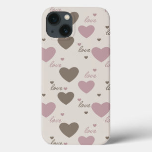 Love Hearts iPhone 13 Case