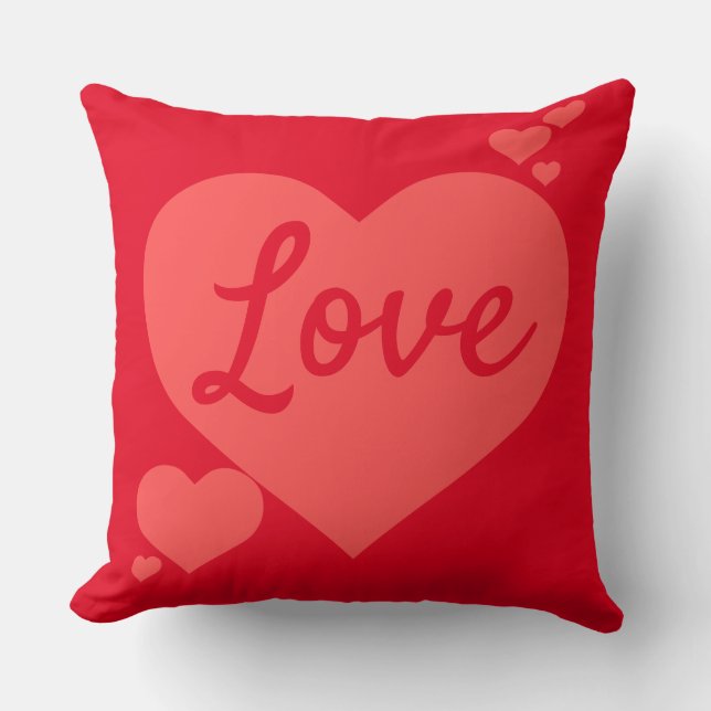 Love Hearts Cushion (Front)