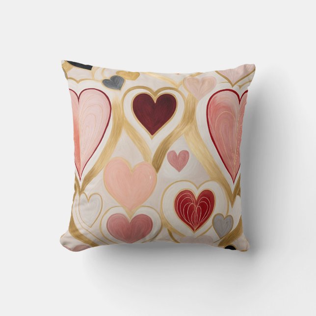 Love Hearts Cushion (Front)