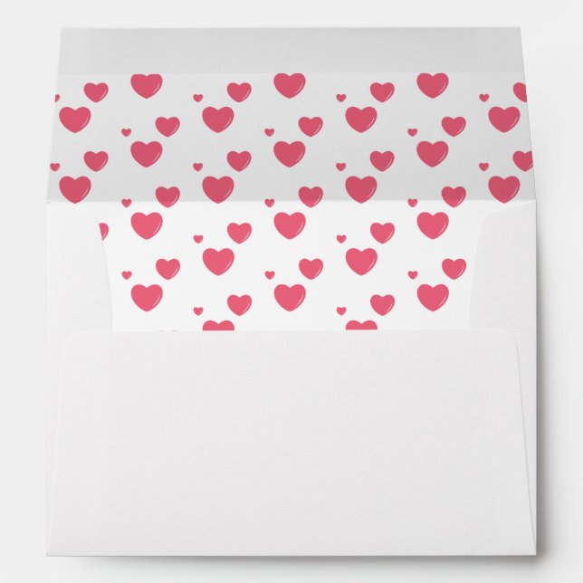 Love / Hearts Envelope (Back (Bottom))