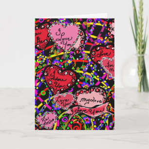 Love Hearts Holiday Card