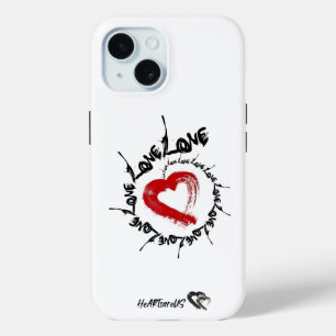 Love Hearts iPhone 15 Case