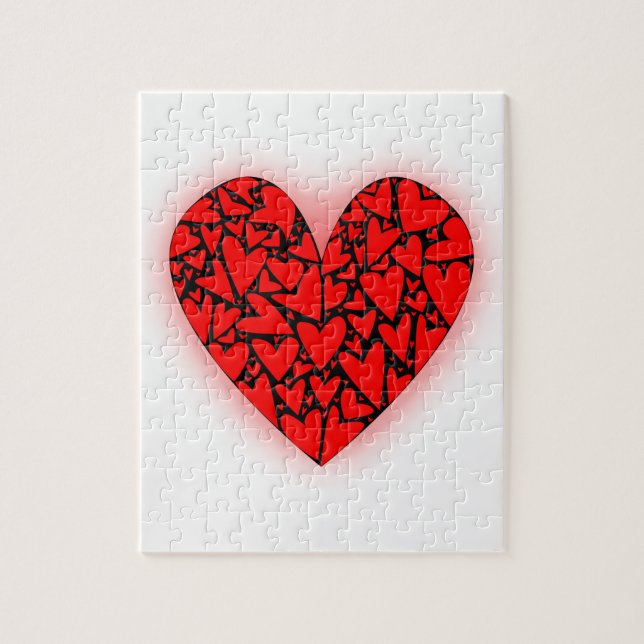 Love Hearts Jigsaw Puzzle (Vertical)