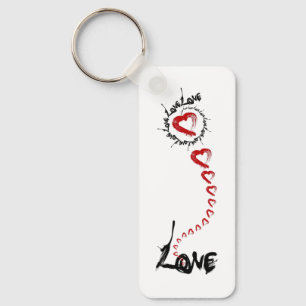 Love Hearts Keychain